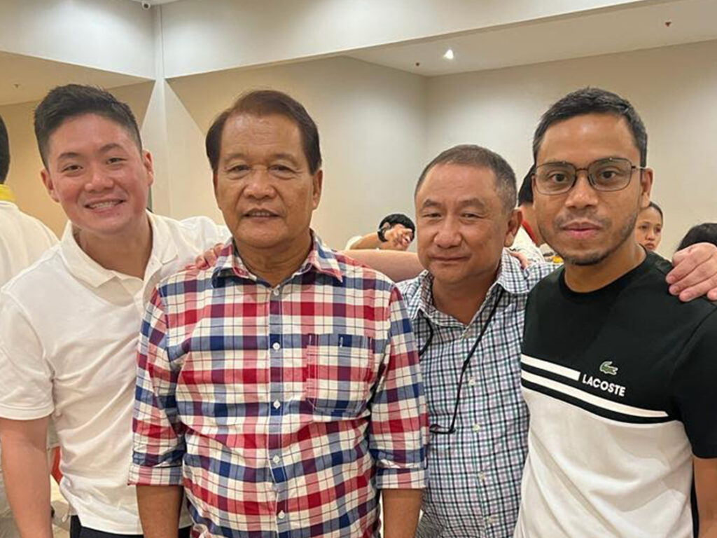 EXPANSE REALTY JC LUMBA WITH FLORIBAR BAUTISTA (MAYOR OF BORACAY), GEORGE GO JR. AND GEORGE GO SR. (CANYON ESTATES)